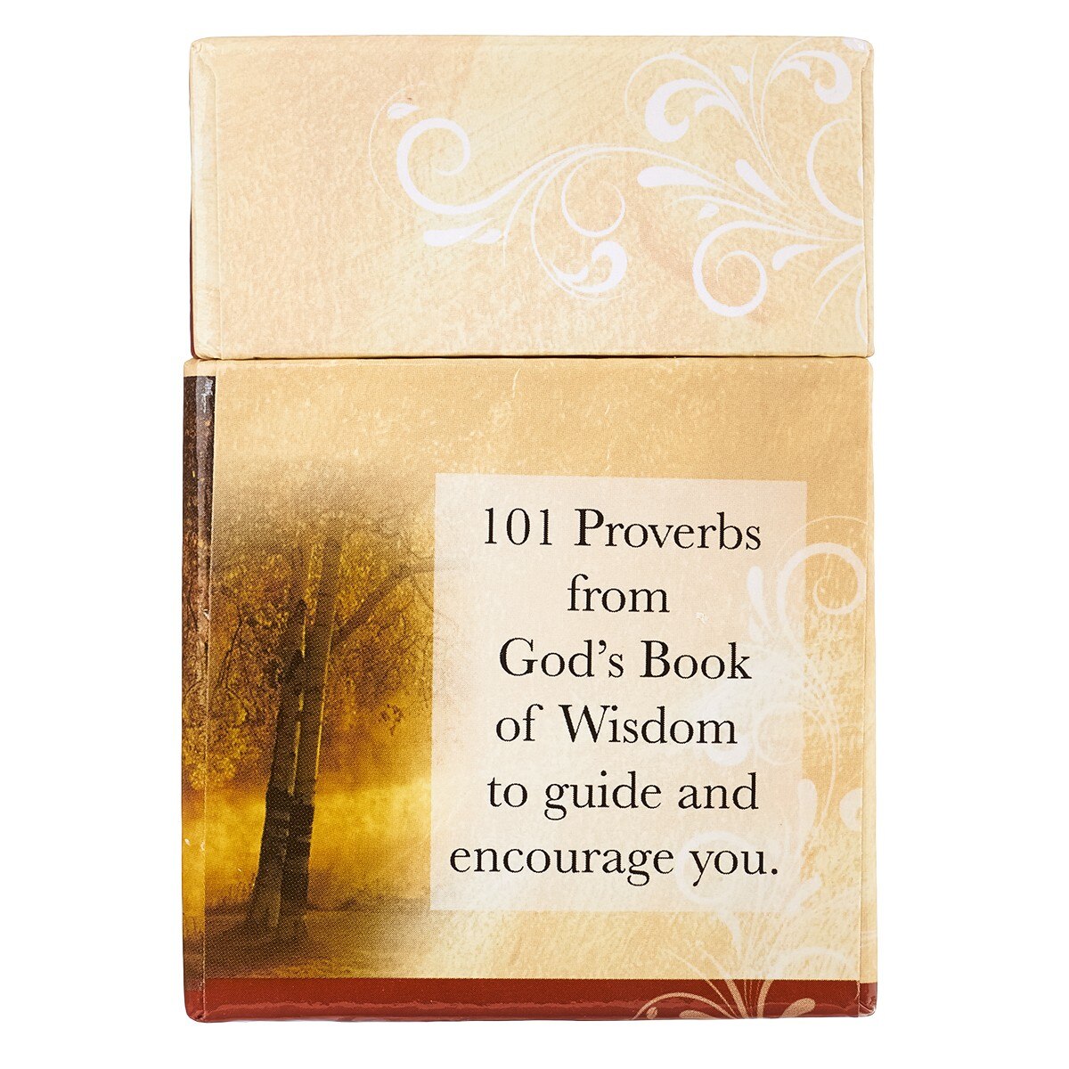 101 Proverbs to Live By Box of Blessings by Christian Art Gifts, product view 2