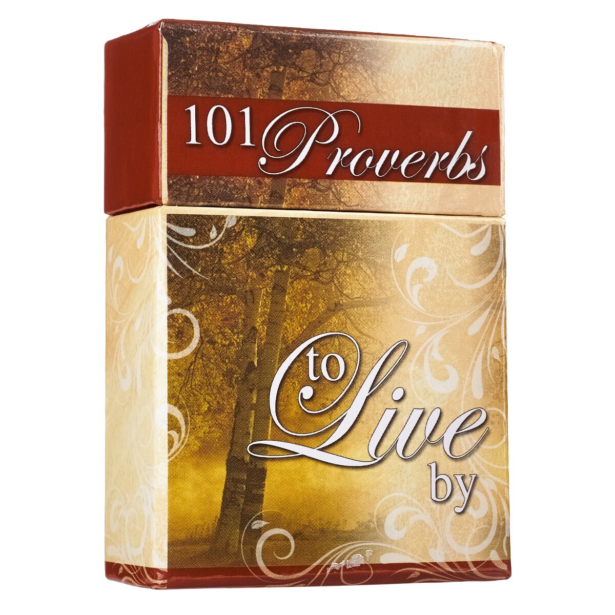 101 Proverbs to Live By Box of Blessings by Christian Art Gifts, product view 4