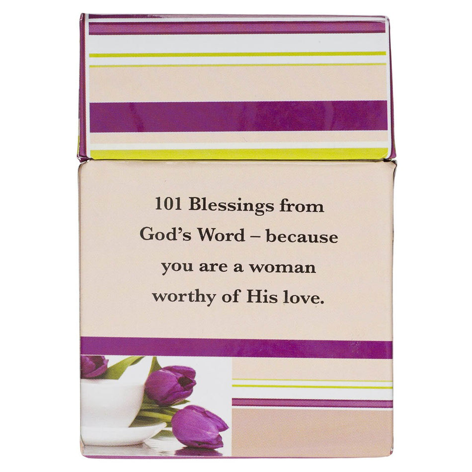 101 Favorite Bible Verses for Women Box of Blessings by Christian Art Gifts, product view 2