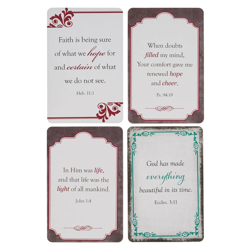 101 Bible Promises for Your Every Need Box of Blessings by Christian Art Gifts, product view 2