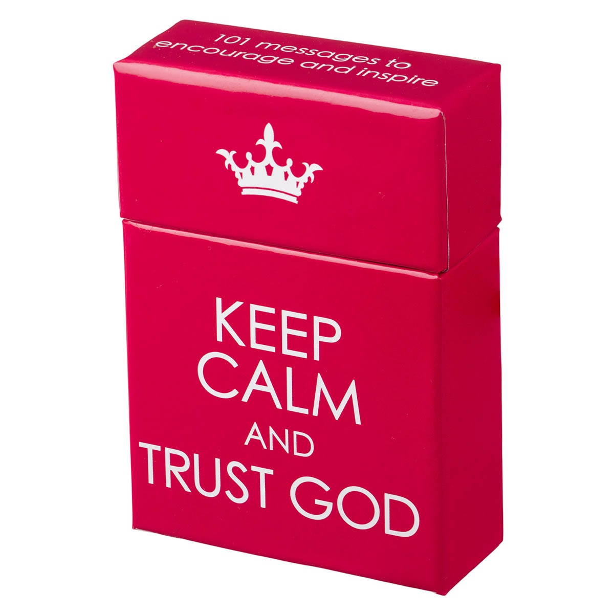 Keep Calm and Trust God Box of Blessings by Christian Art Gifts, product view 4