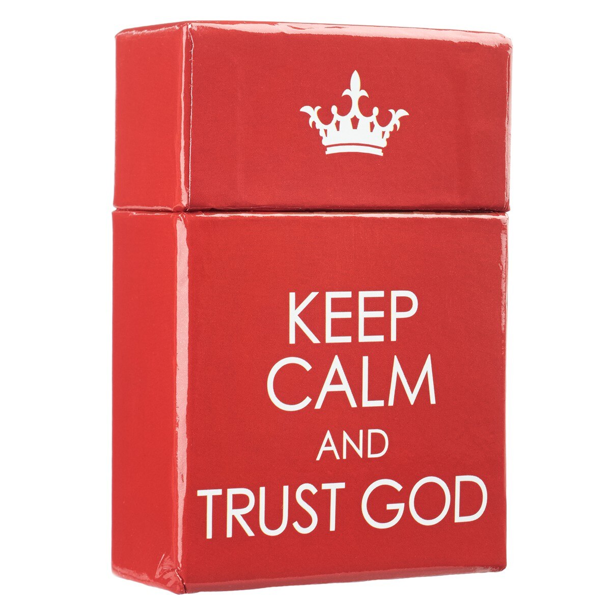 Keep Calm and Trust God Box of Blessings by Christian Art Gifts, product view 5