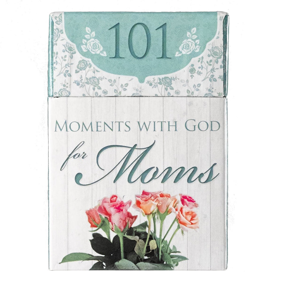 101 Moments with God for Moms Box of Blessings by Christian Art Gifts