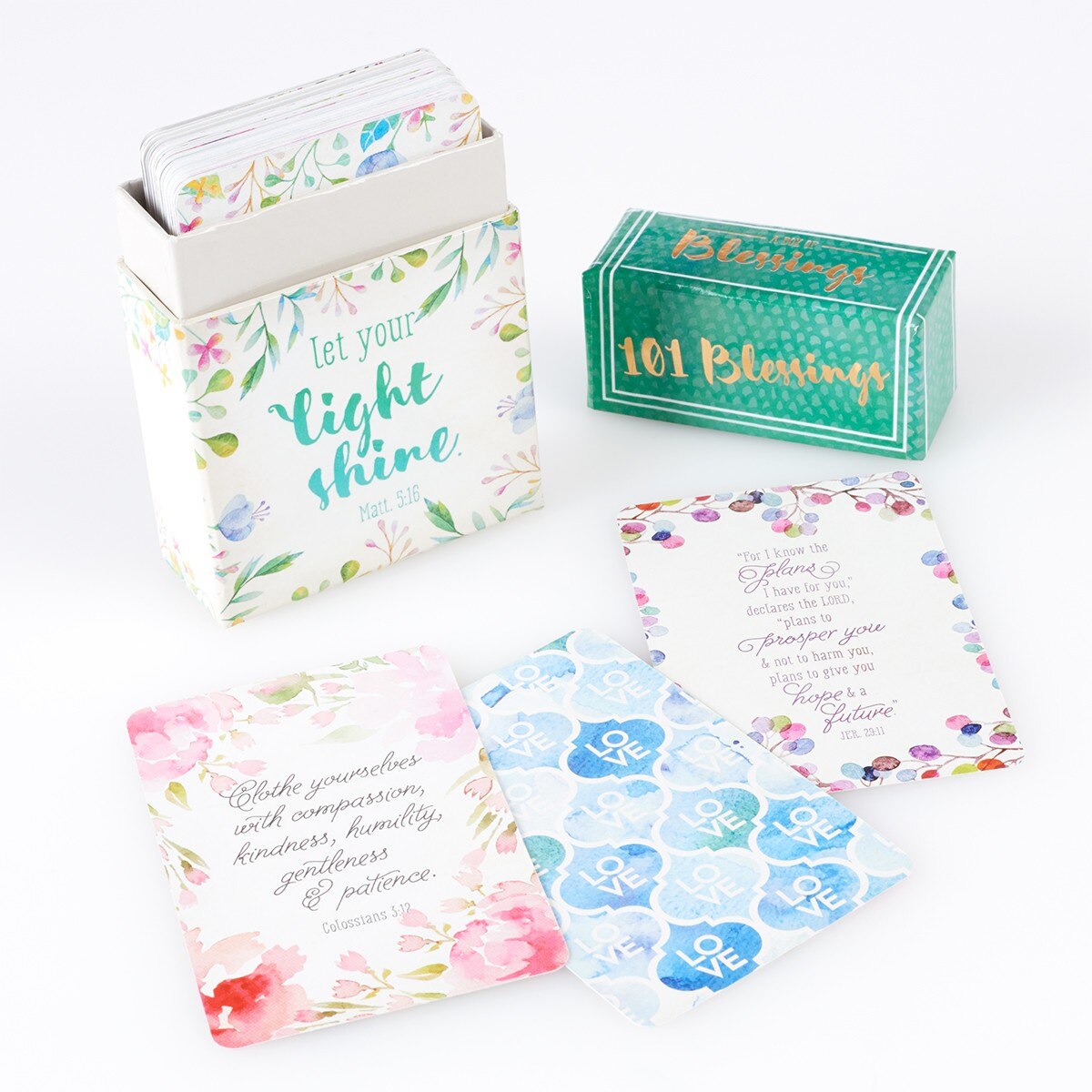 Let Your Light Shine Box of Blessings by Christian Art Gifts, product view 5
