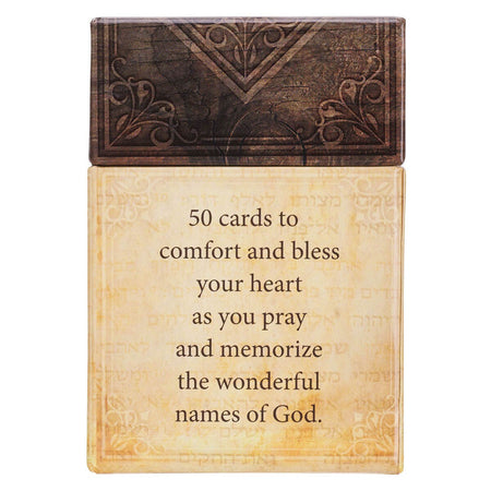 Praying the Names of God Box of Blessings by Christian Art Gifts, product view 4