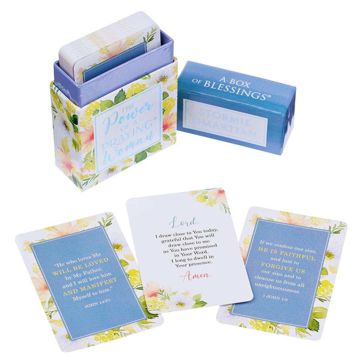 The Power of a Praying Woman Box of Blessings by Christian Art Gifts, product view 3