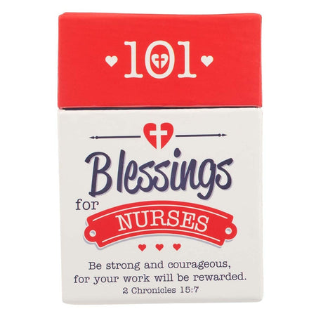 101 Blessings for Nurses Box of Blessings - 2 Chronicles 15:7 by Christian Art Gifts