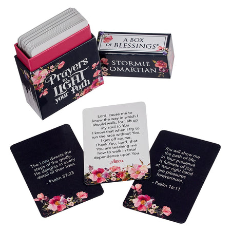 Prayers To Light Your Path Box of Blessings by Christian Art Gifts, product view 4