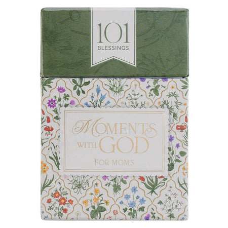 Wildflower 101 Moments With God For Moms Box of Blessings by Christian Art Gifts