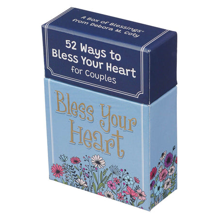 Bless Your Heart Box of Blessings® – 52 Ways to Bless Your Heart for Couples by Christian Art Gifts, product view 3
