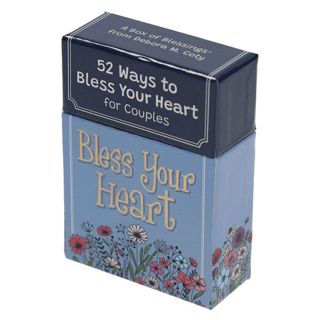Bless Your Heart Box of Blessings® – 52 Ways to Bless Your Heart for Couples by Christian Art Gifts, product view 4