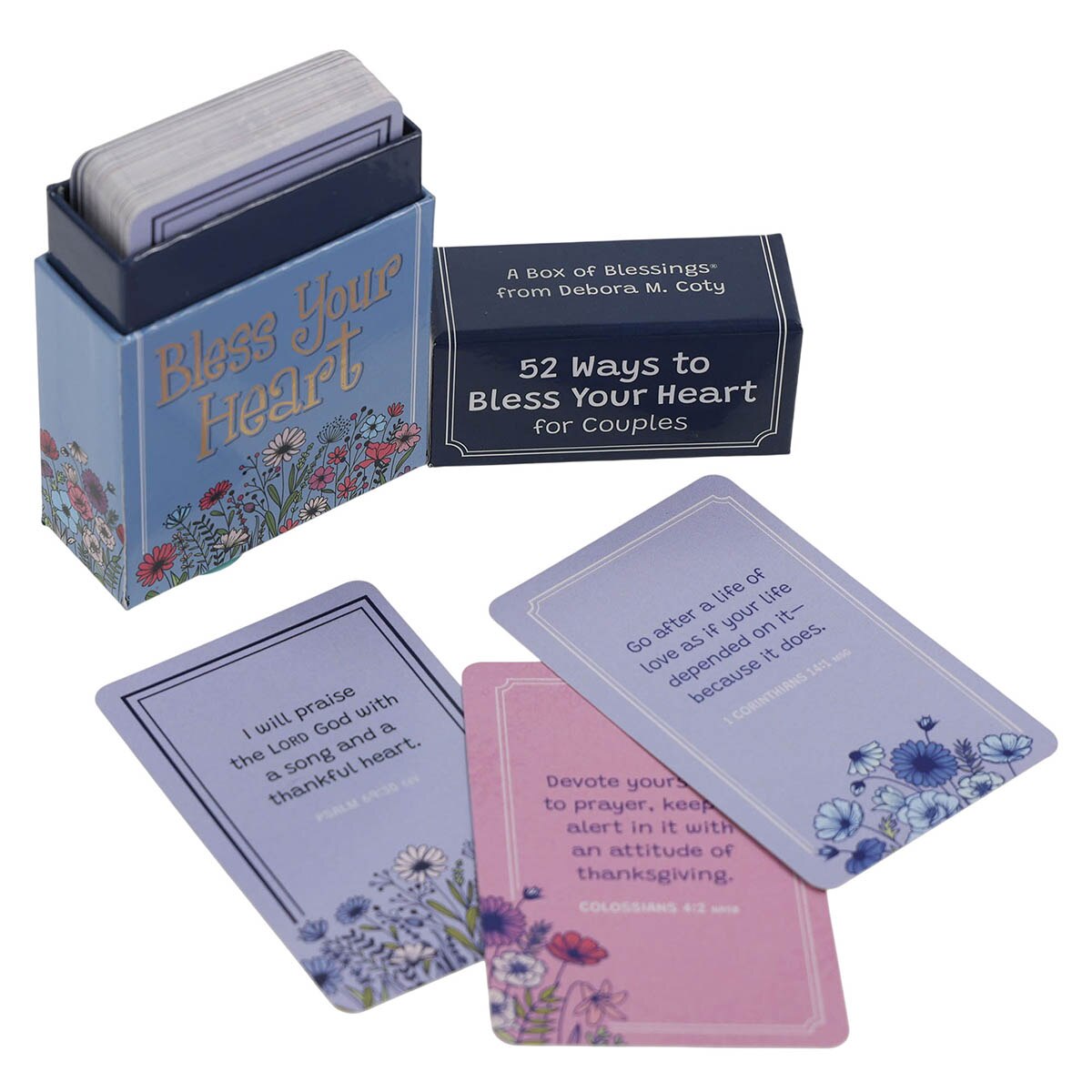 Bless Your Heart Box of Blessings® – 52 Ways to Bless Your Heart for Couples by Christian Art Gifts, product view 5