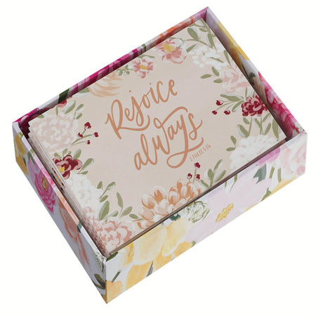 Floral Scripture Notecard Set by Christian Art Gifts