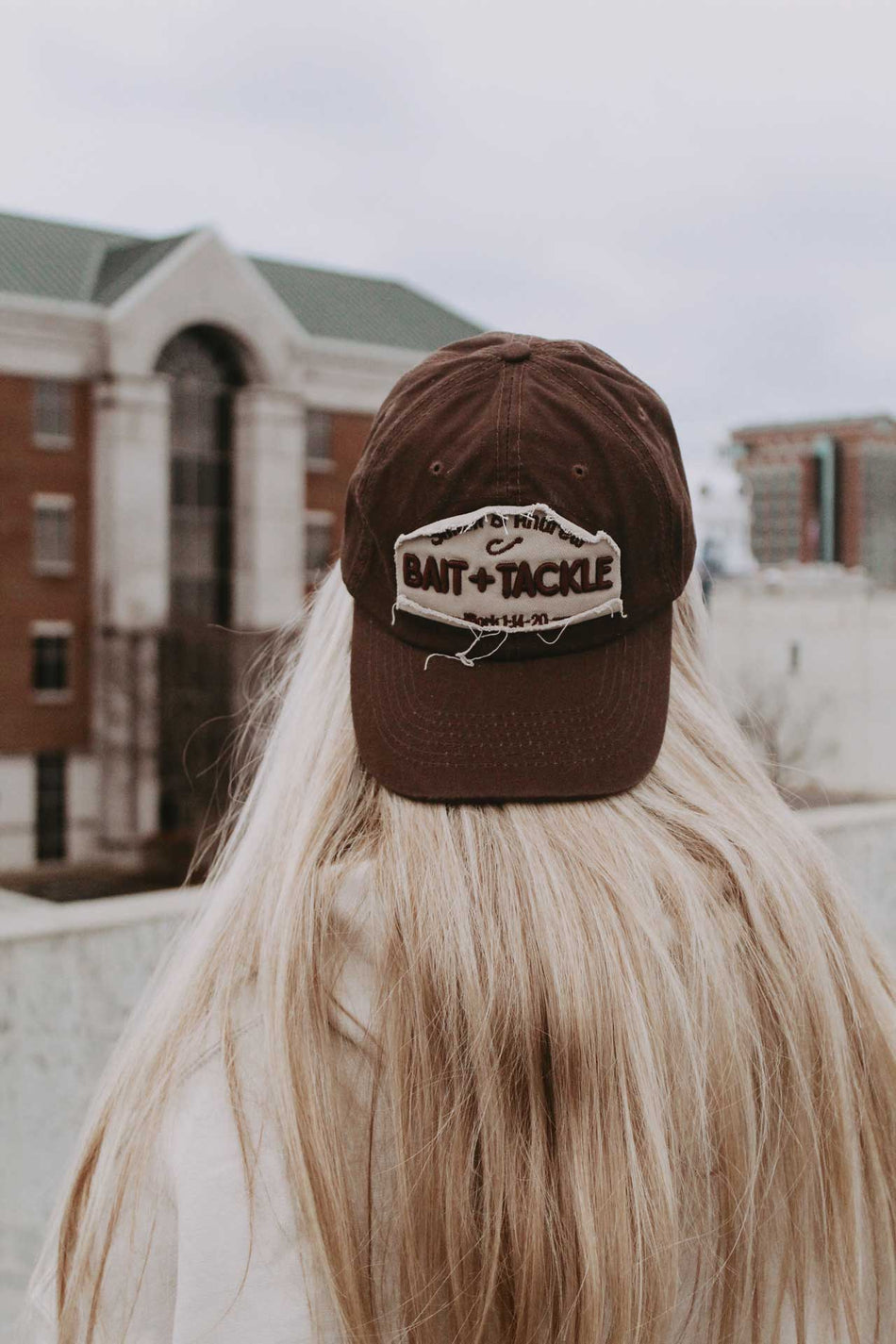 Cap Bait And Tackle Coffee/Khaki