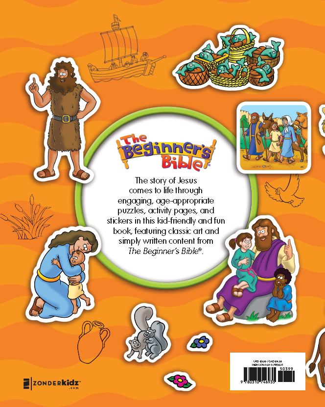 The Beginner's Bible All About Jesus Sticker and Activity Book by HarperCollins, product view 2