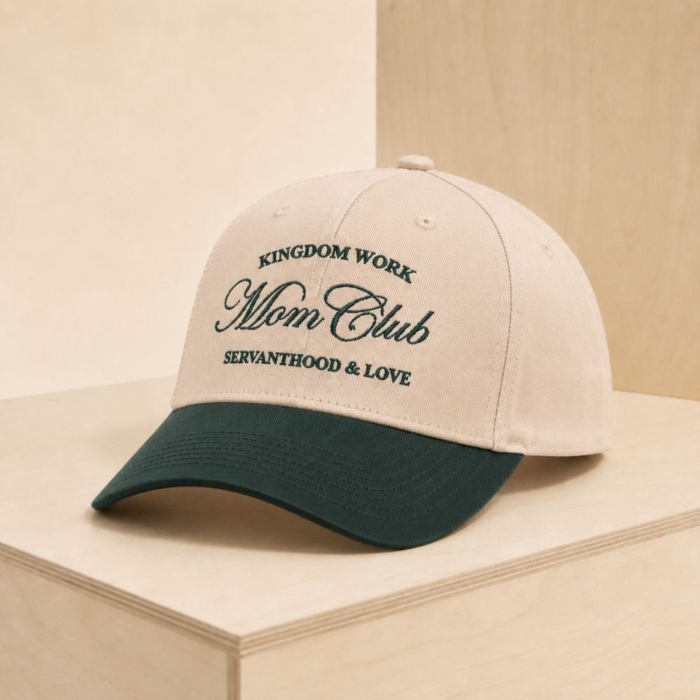 Kingdom Work Green/Tan Cap by Swanson Christian Products, product view 5