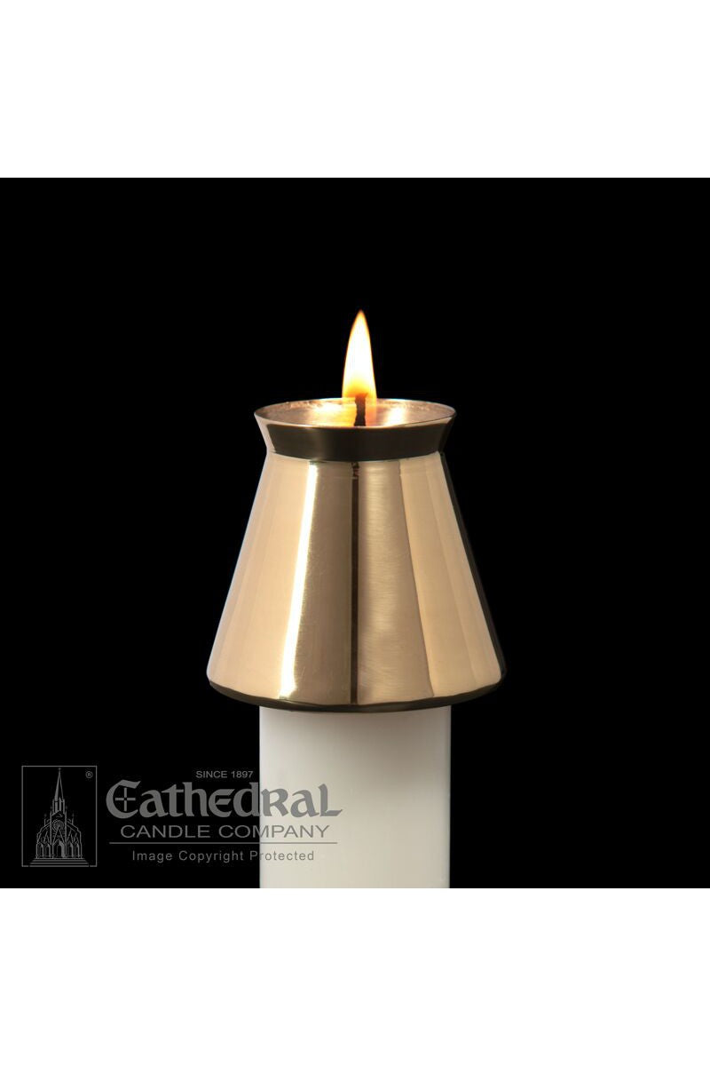 Brass Candle Followers by Anchor Christian Distributors