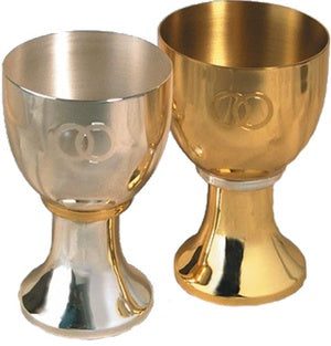 Solid Brass Wedding Chalice