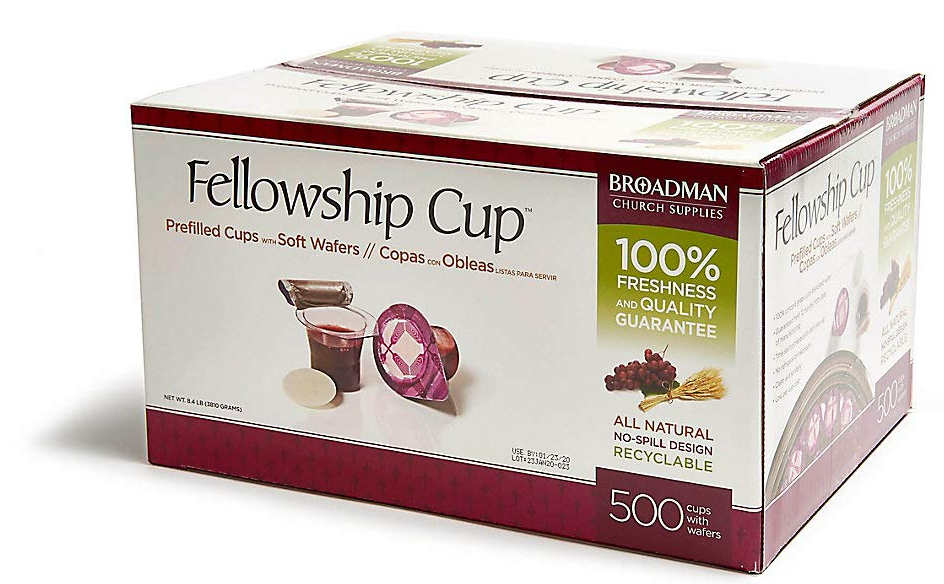 Fellowship Cup with Grape Juice and Wafer - 500 count