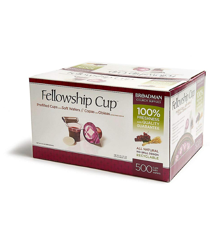 Fellowship Cup with Grape Juice and Wafer - 500 count
