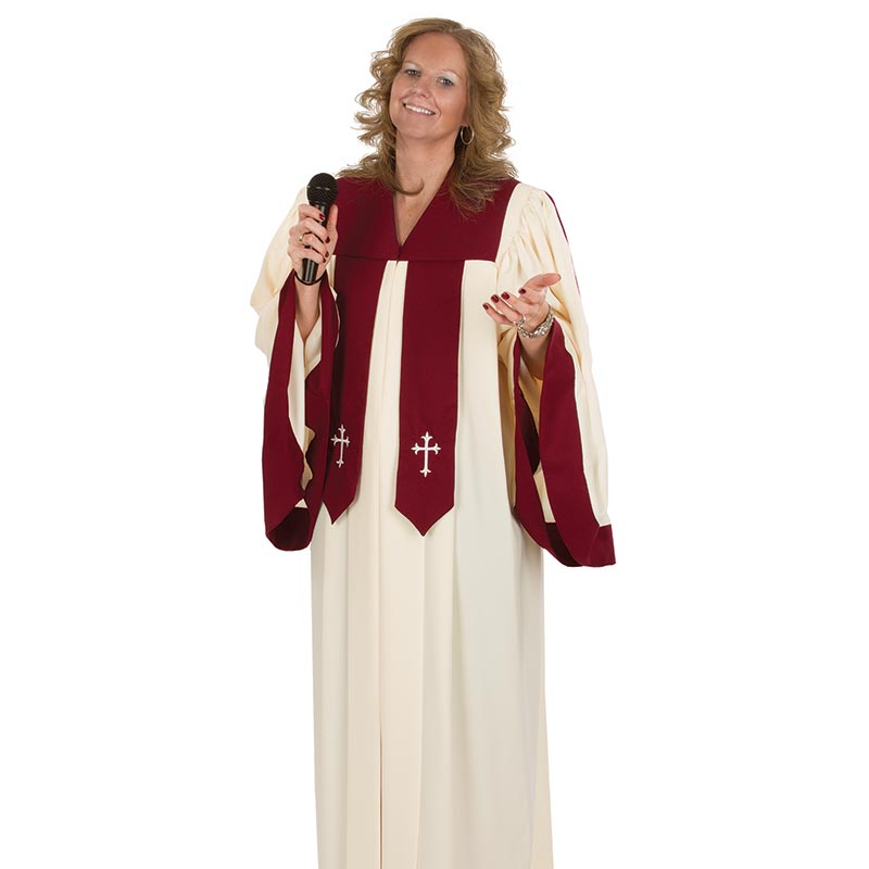 Crescendo Choir Gown by Christian Brands, product view 2