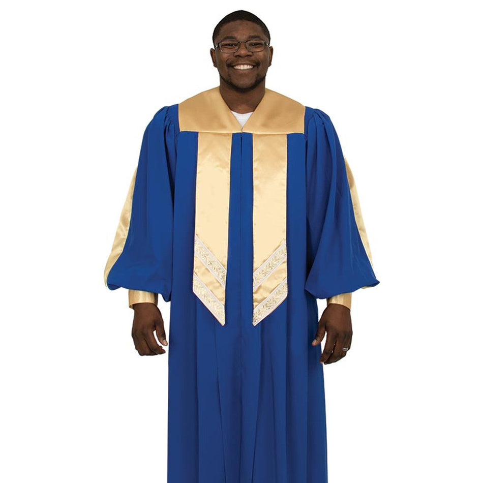 Sapphire Festival Choir Gown - Size CT055 by Christian Brands