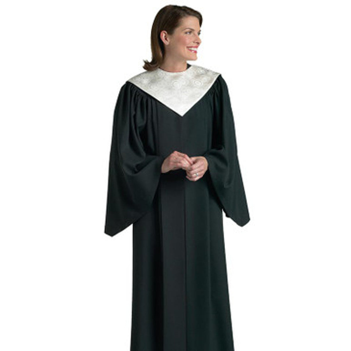 Tempo Choir Robe Black 11" H to 4' 4" by Christian Brands