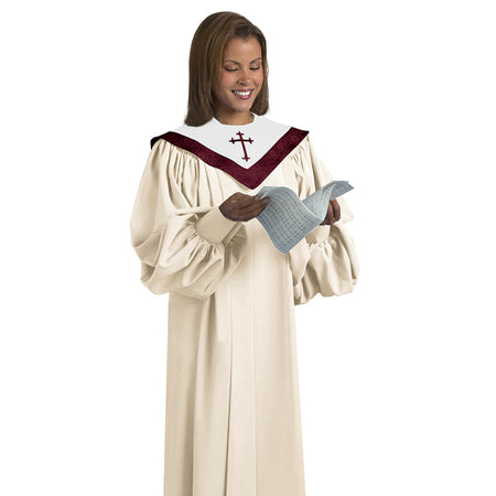 Linen Anthem Choir Gown - Size CT042 by Christian Brands