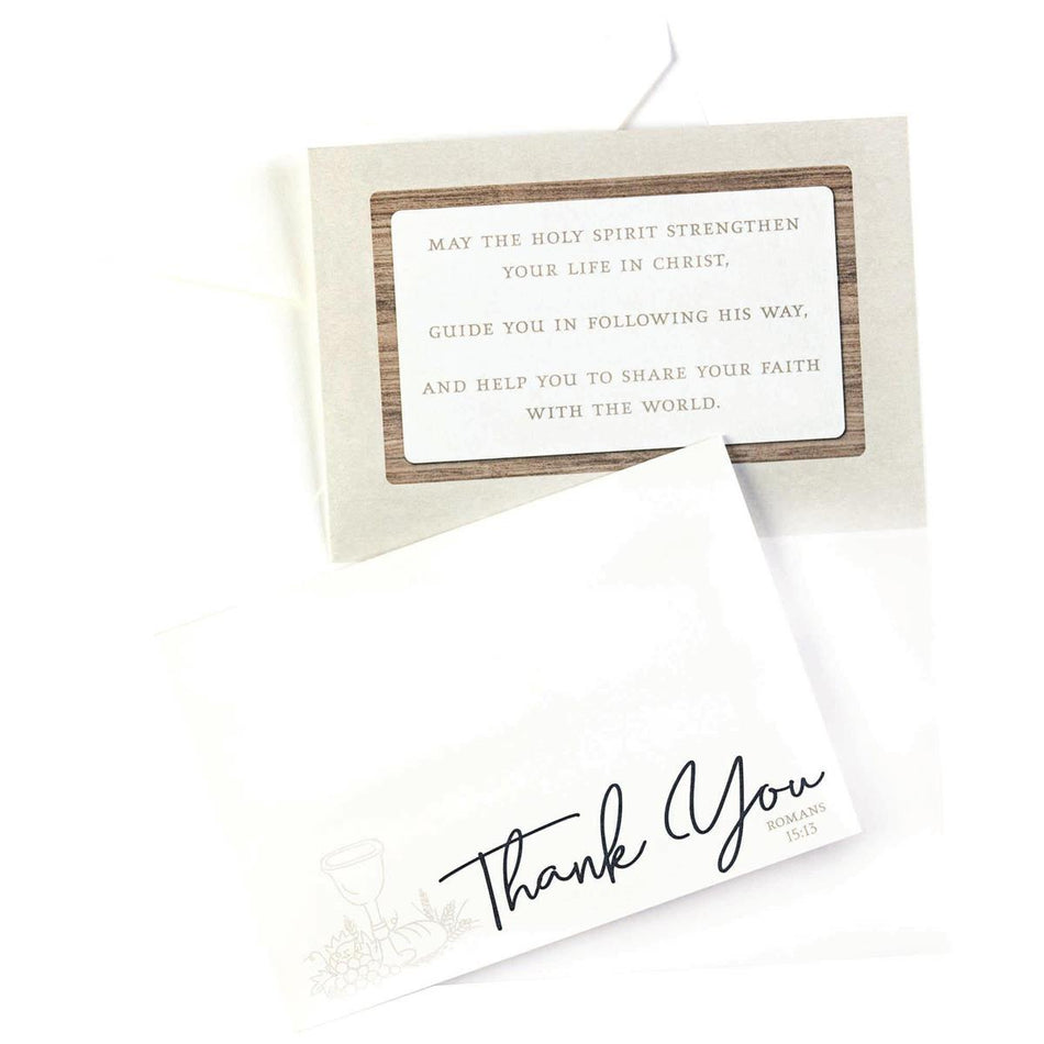 Thank You Cards With Chalice 5x3.5 by Dicksons