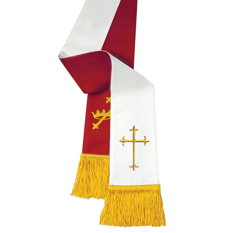 Reversible Bible Marker - Red/White