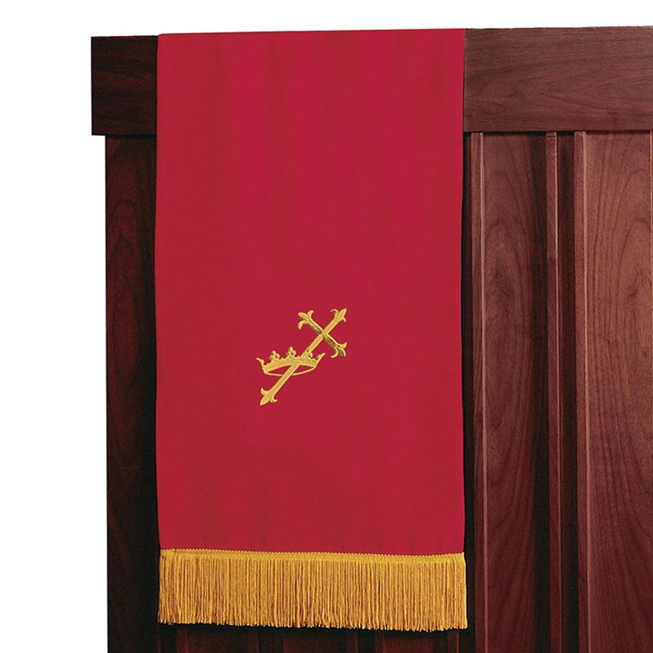 Reversible Pulpit Scarf - Red/White