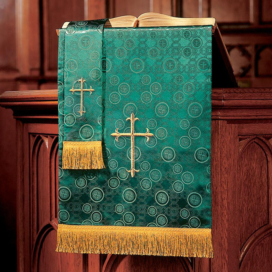 Millenova Pulpit Scarf - Emerald