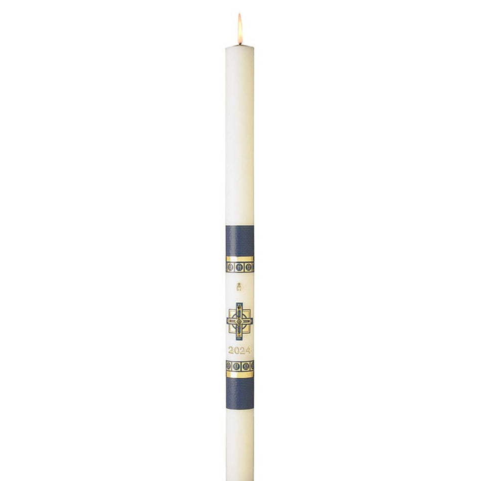 No 2 Alpha Omega Paschal Candle