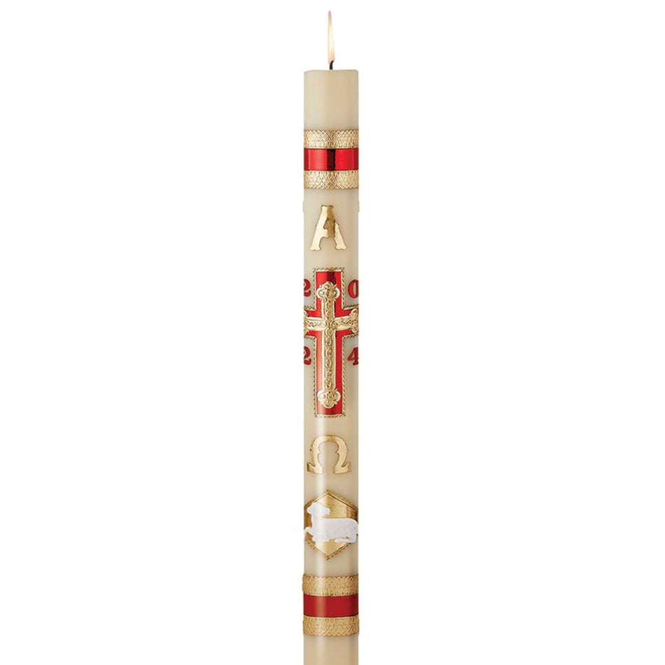 No 9 Christ the Redeemer Paschal Candle