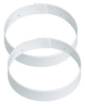 1-1/4" Wide 1-Ply #2 Comfort Clergy Collars (Pack of 2)