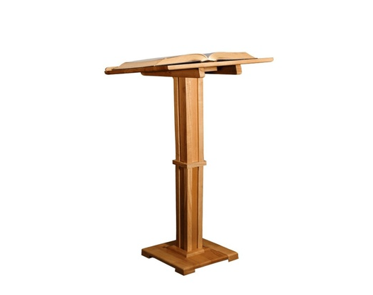 Standing Lectern with 43" Height – Elegant and Durable Pulpit for Churches and Presentations