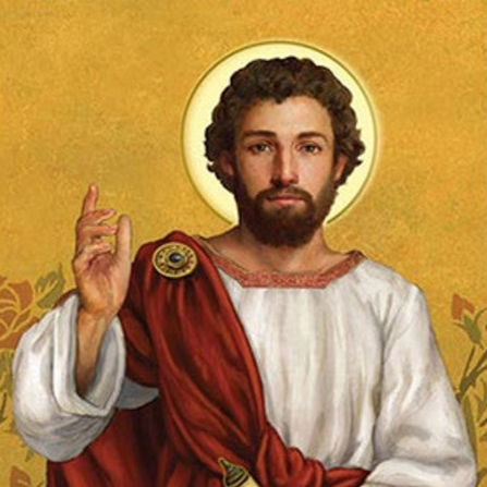 Saint Valentine Laminated Holy Card | Patron of Lovers – Pack of 25