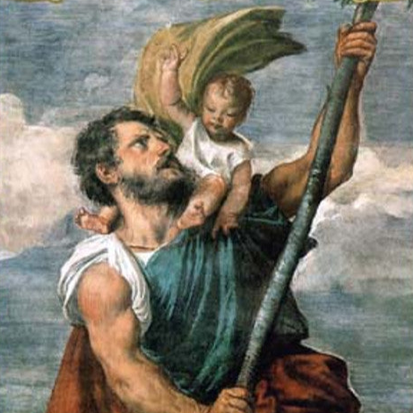 Saint Christopher Laminated Holy Card | Motorist’s Prayer – Pack of 25