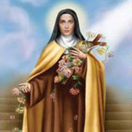 Saint Therese Laminated Holy Card | Prayer to Saint Therese – Pack of 25