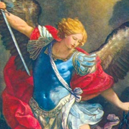 Saint Michael (Reni) Laminated Holy Card | Novena Prayer to Saint Michael – Pack of 25