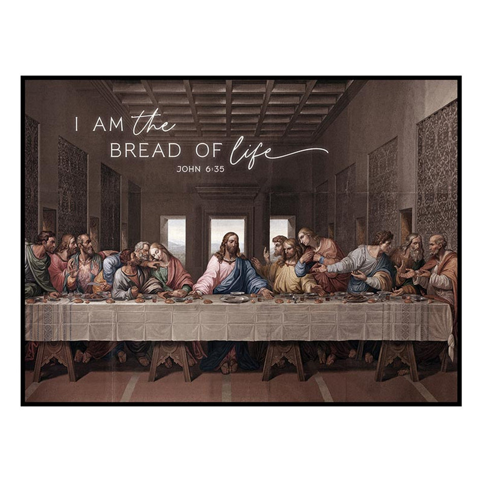Last Supper Collection Art Print – I Am the Bread of Life | 16" W x 12" H