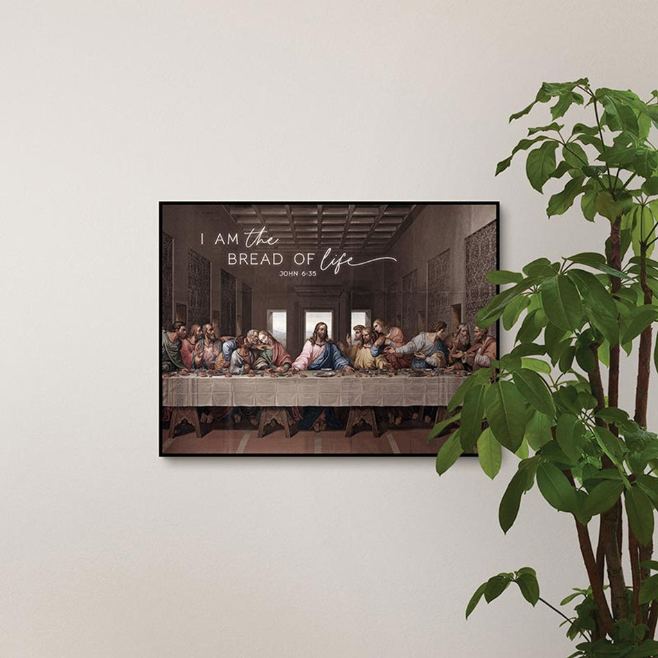 Last Supper Collection Art Print – I Am the Bread of Life | 16" W x 12" H