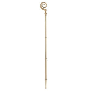 Brass Crozier w/ Staff