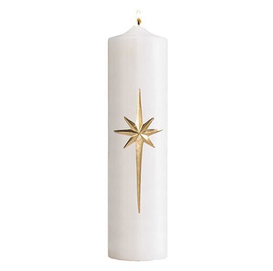 Christ Candle, Pillar, Bright Morning Star - 4 Candles