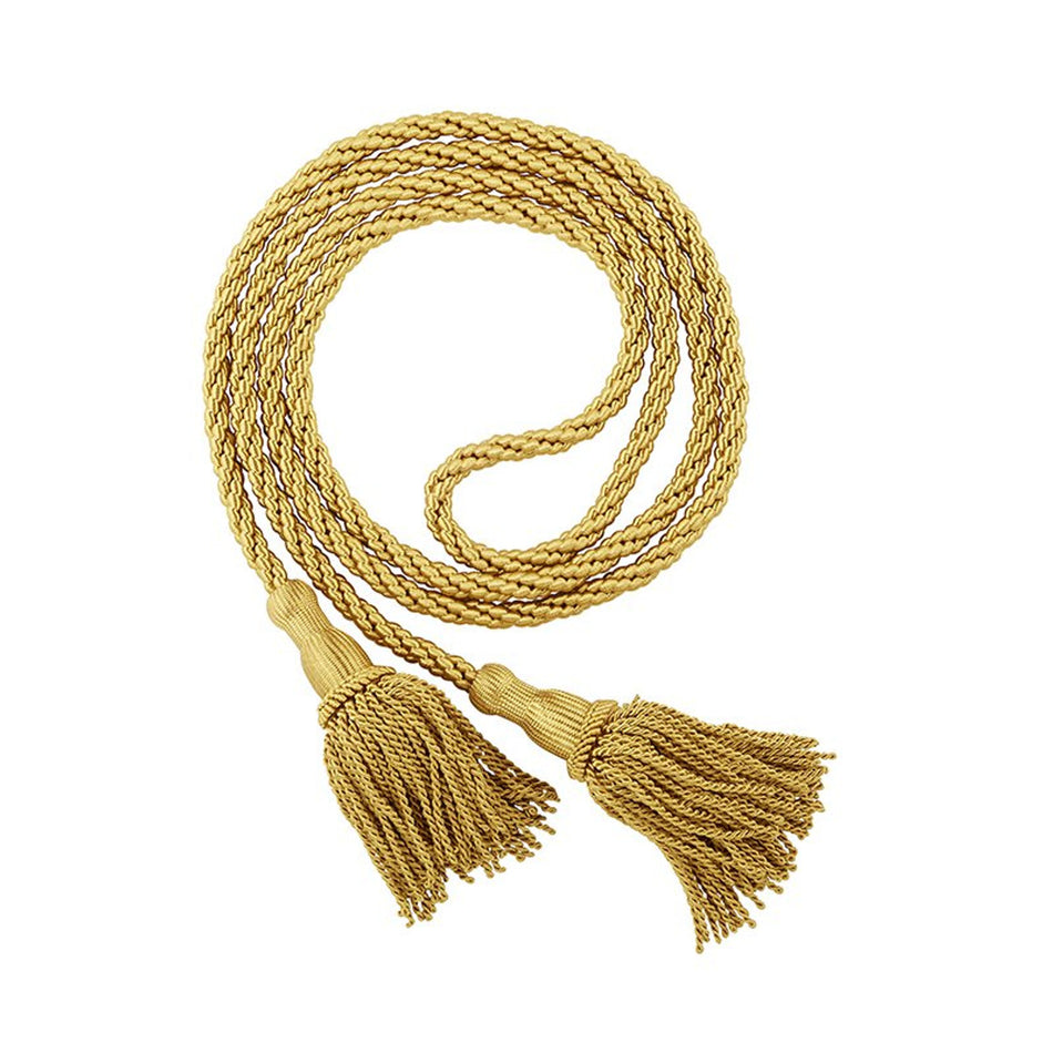 Gold Pew Reservation Ropes w/Tassels 4',8' & 20'