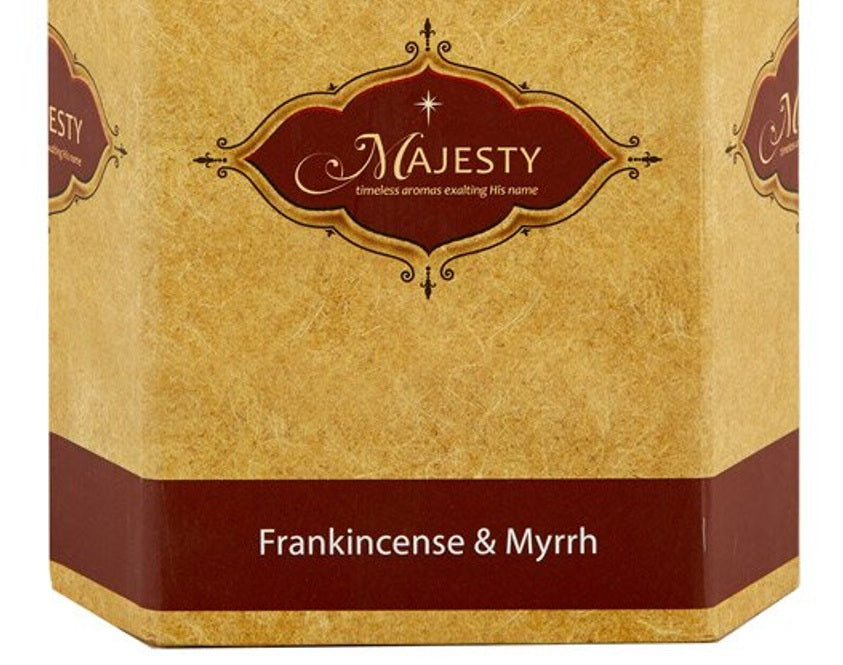 Majesty Incense | 6 Pack of 1 lb Containers | Frankincense & Myrrh