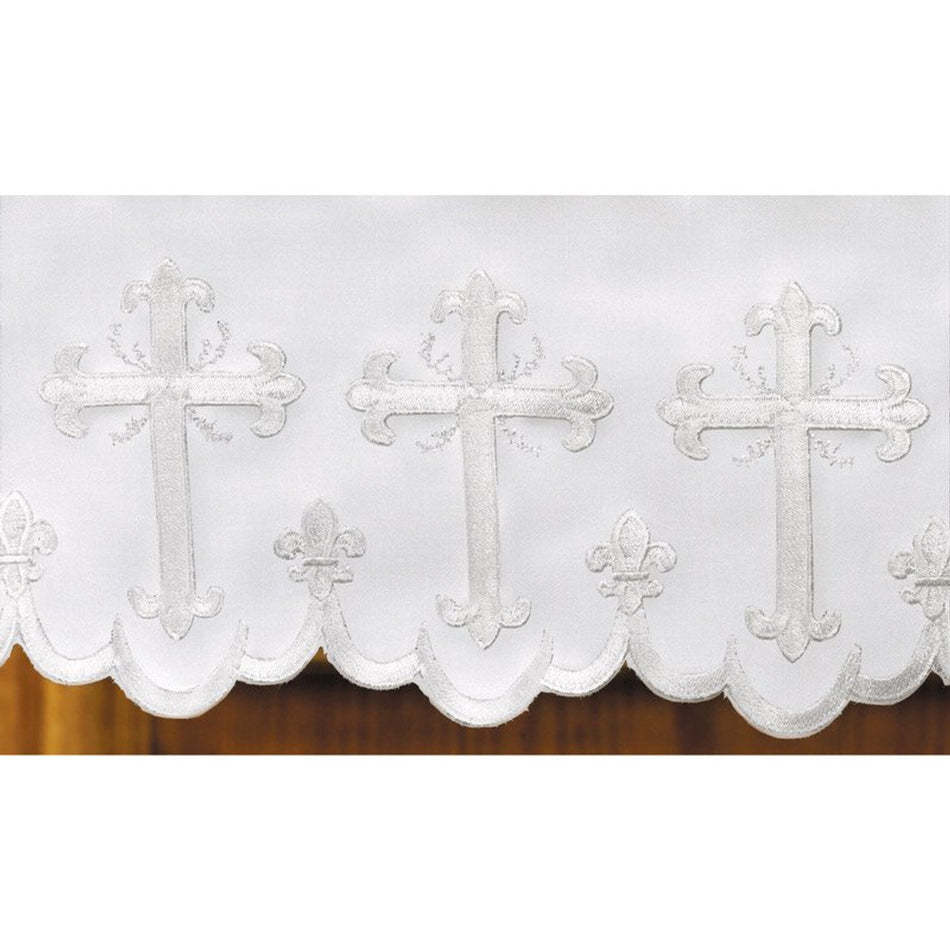 One Sided Scalloped Edged Altar Frontal