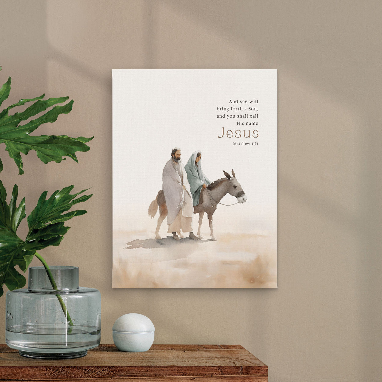 He Is Risen Collection Canvas | And She Will | Canvas on MDF | Individ ...