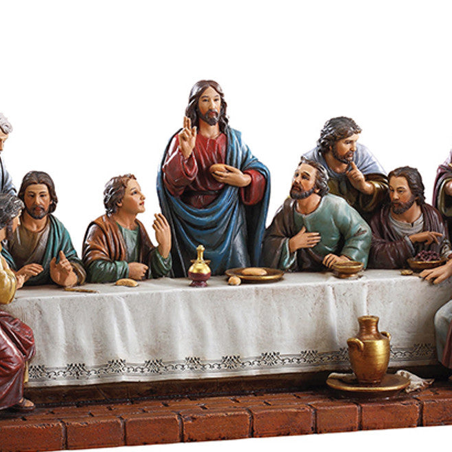 Last Supper Adams 15" H W Figure
