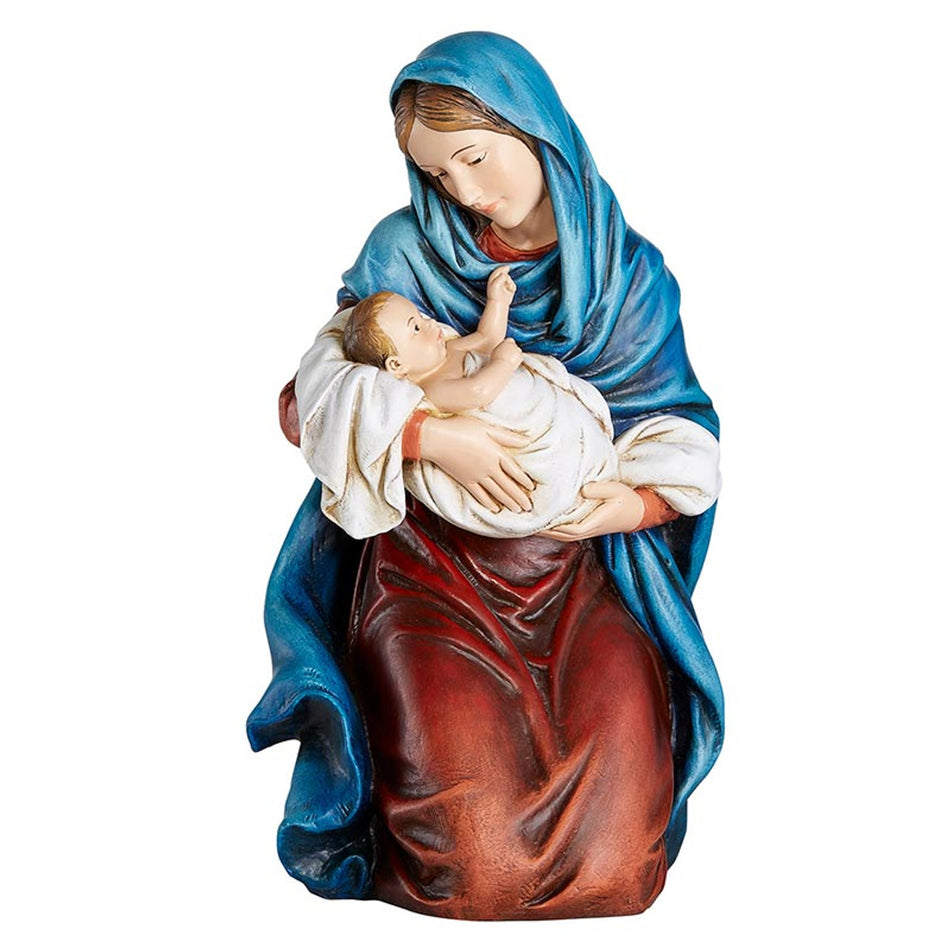 Kneeling Madonna with child